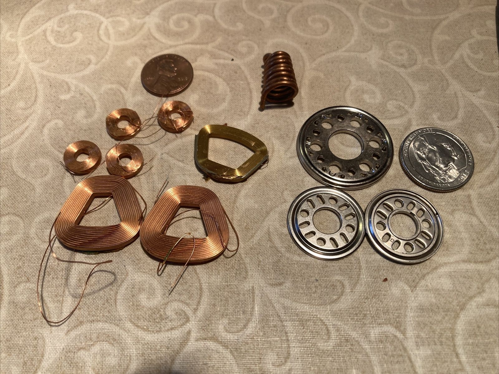 Copper Windings For Orgonites + Aluminum Wheels