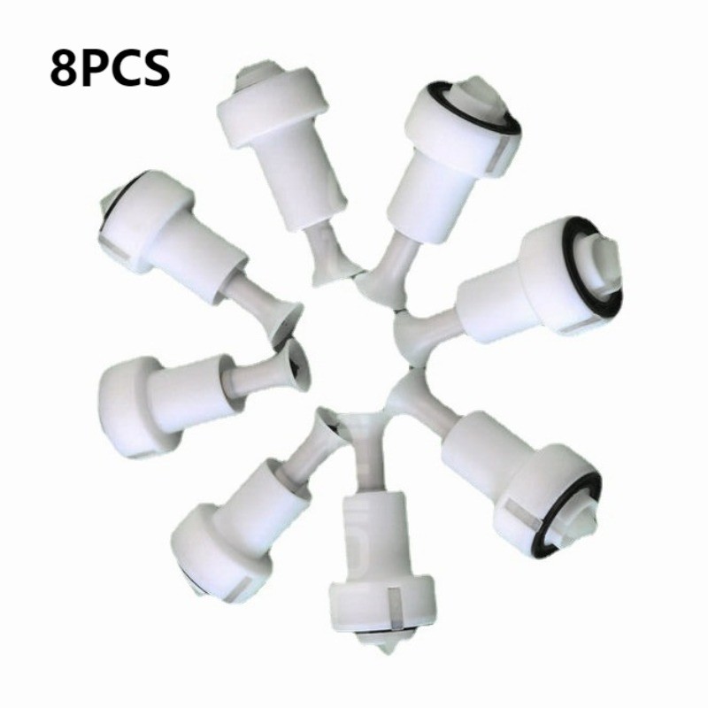 Electrostatic Powder Coating Round nozzle 8 PCS for GM PG1 spray gun