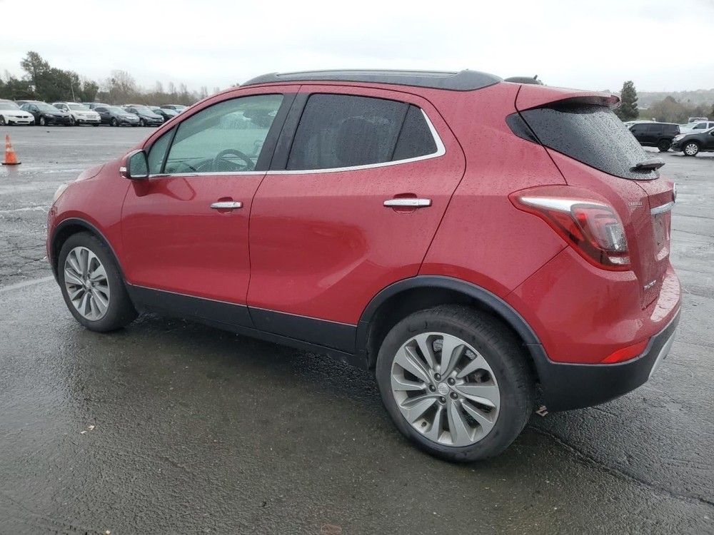 LEFT RED ROCKER PANEL MOULDING OEM 2015 BUICK ENCORE
