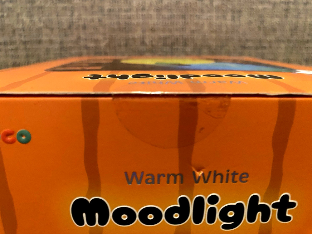 MIMICOCO PUMPKIN JACK MOODLIGHT HALLOWEEN NIGHT LIGHT BATTERY POWERED (NEW)