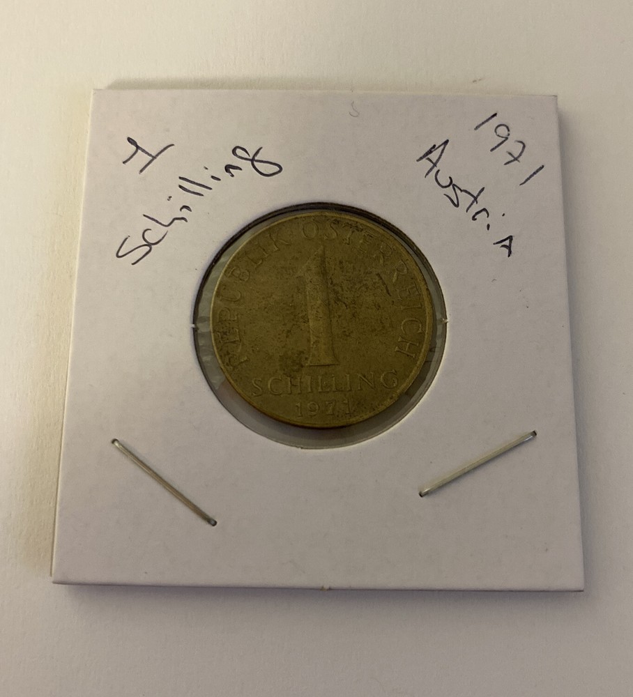 1971 Austria 1 Schilling Coin B16