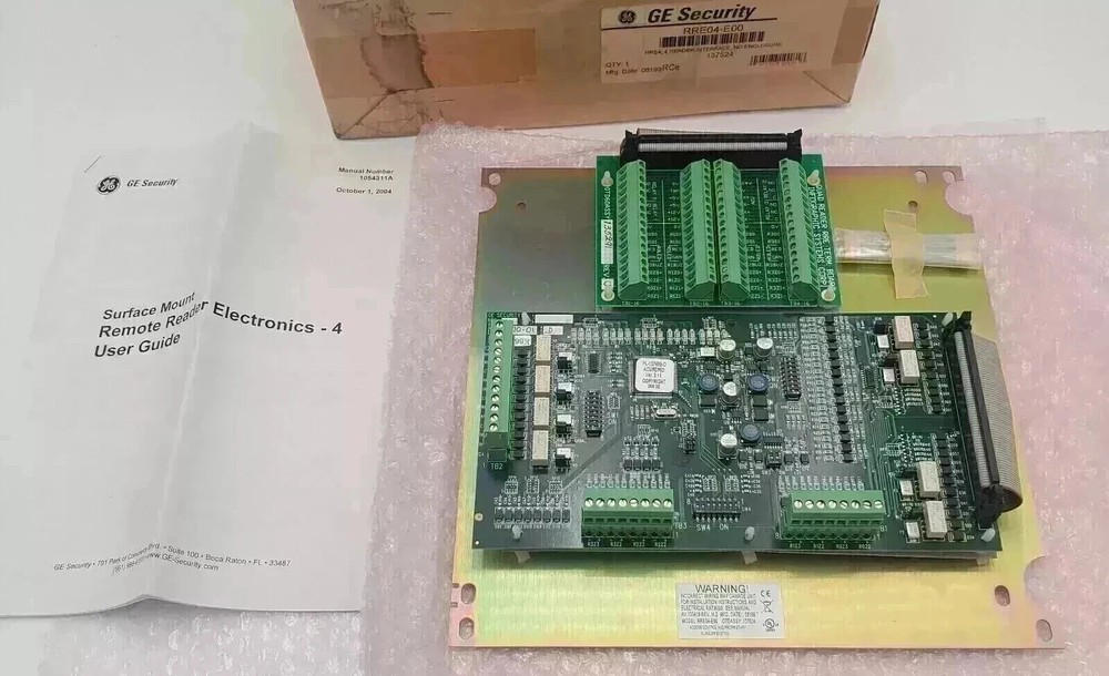 GE Security RR304-00 RRE4, 4 READER INTERFACE, NO ENCLOSURE