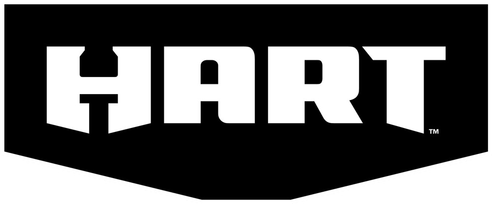 HART Hard Shell Knee Pads, Foam Padding, One Size