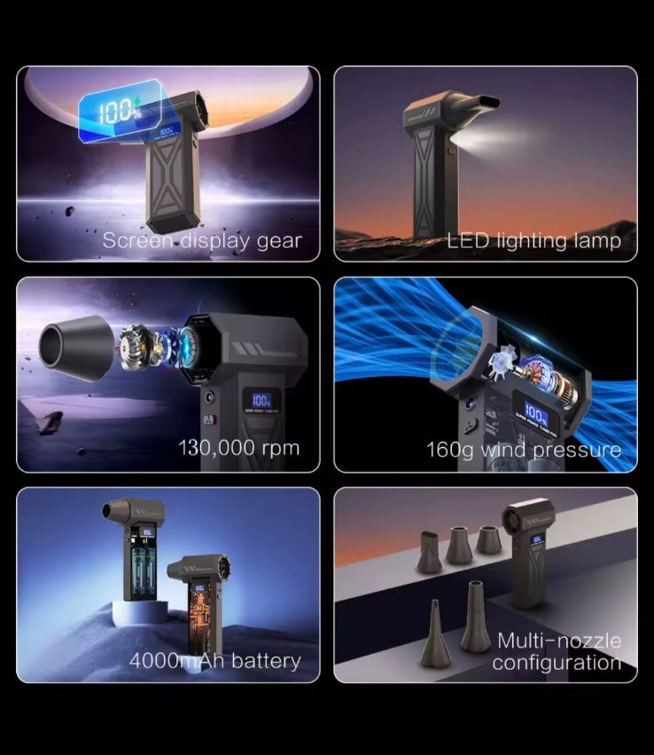 mini soplador de aire