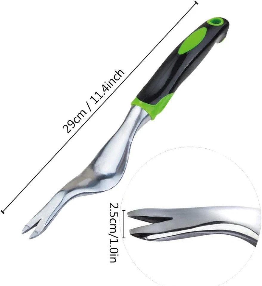 Handheld Weeder Tool - Dandelion Remover, Manual Weed Puller for Garden, Lawn &