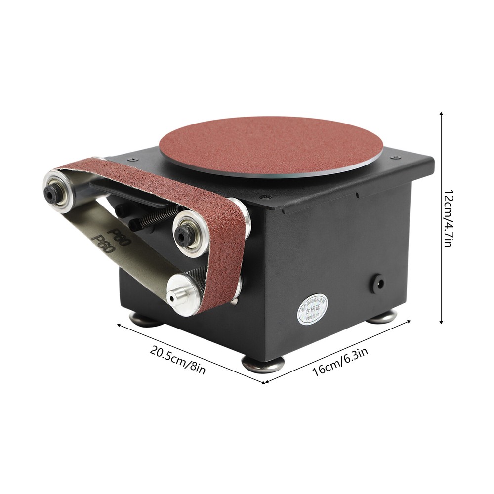 6 inch Electric Disc Sander Machine Edge Sharpener Mini Bench Polisher Tools Kit