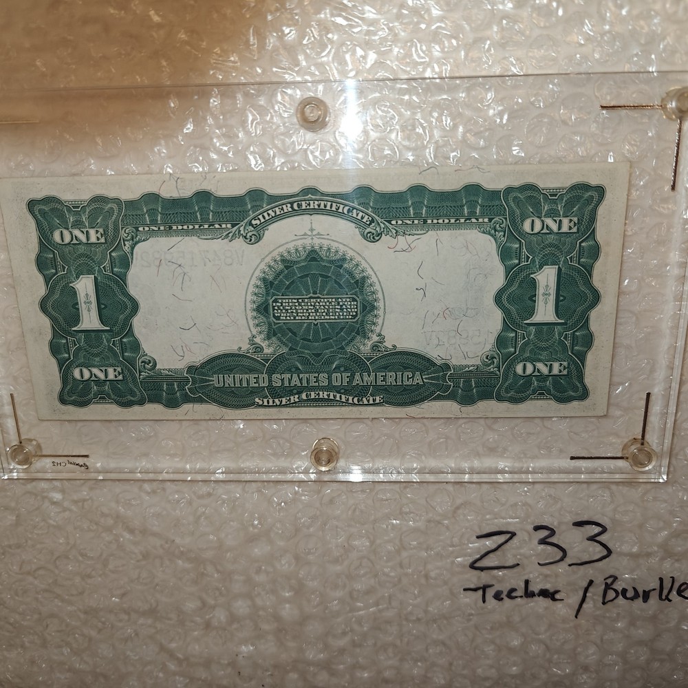 2-1899 Black Eagle Silver Certificate One Dollar