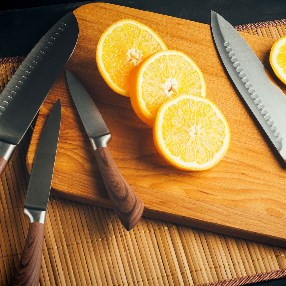 2pcs Diamond Sharpening Stone Set 1200 Grit for Scissors Kitchen Tools