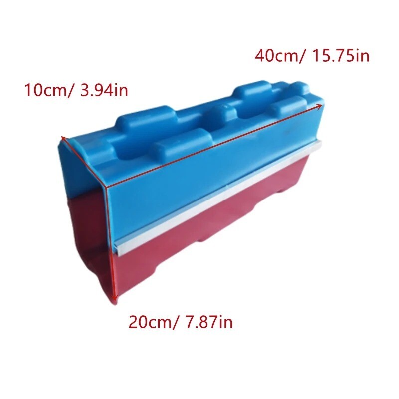 Concrete Brick Mold Interlocking Hollow Wall Construction Blocks Plastic Moulds