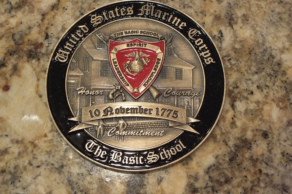 U.S. Marine Corps Basic Training Medallion