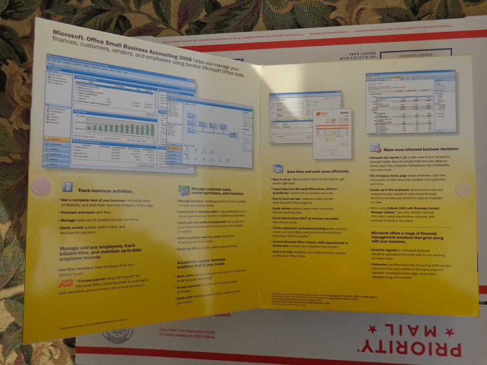 Microsoft Office Small Business Accounting 2006