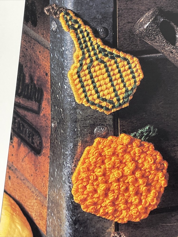 Kitchen Gourds Magnets Leisure Arts Plastic Canvas Pattern