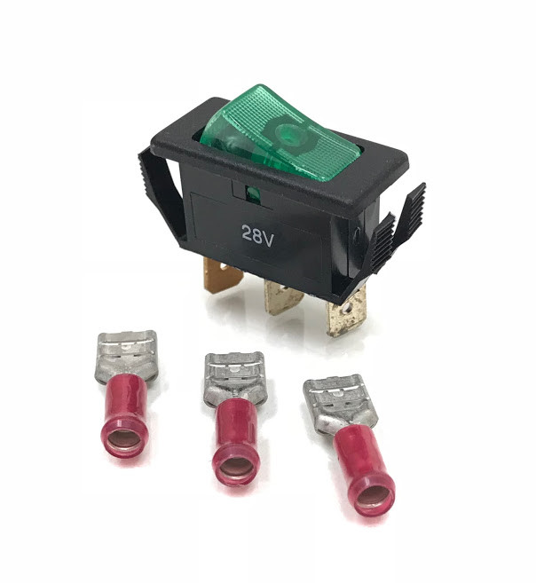 GREEN LIGHT SWITCH for CP BOURG COLLATOR PN: 9590978