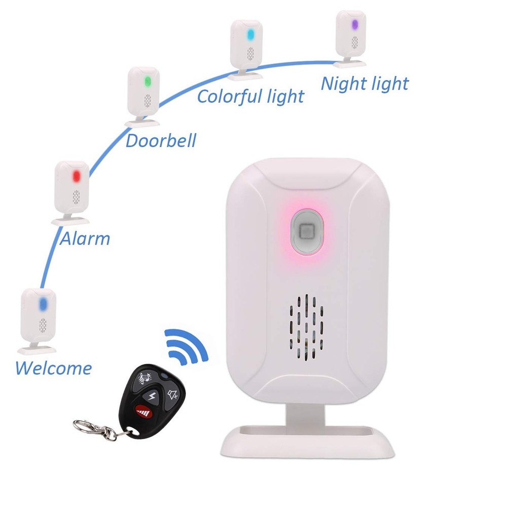Mengshen Motion Sensor Alarm, Driveway Entry Alert Support 5 Modes, 36 Tunes,...