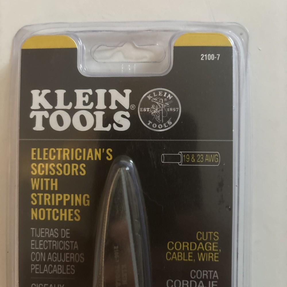 Klein Tool Electricians Scissors w/Stripping Notches