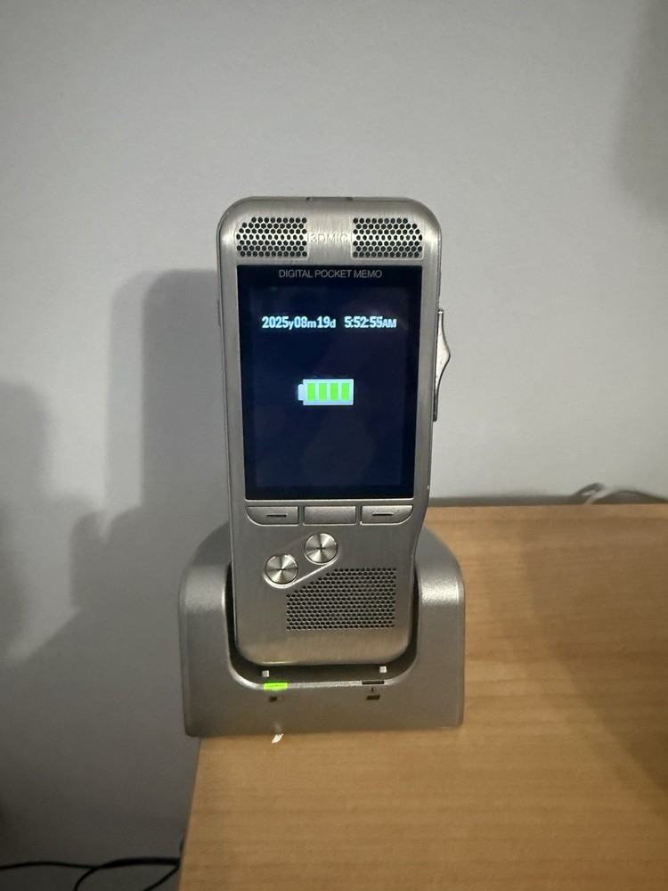 Philips DPM-8000 Digital Pocket Memo - Silver