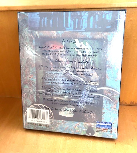 Dungeons & Dragons Role Aids Arch Magic New