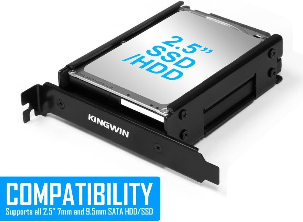 PCI-E SSD Mounting Kit - 2x 2.5 Inch HDD Converter