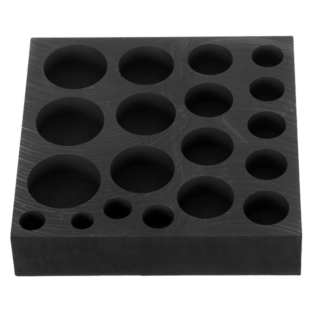 Raphite Crucible Ingot Casting Tool Metal Refining Disk Bar Mold
