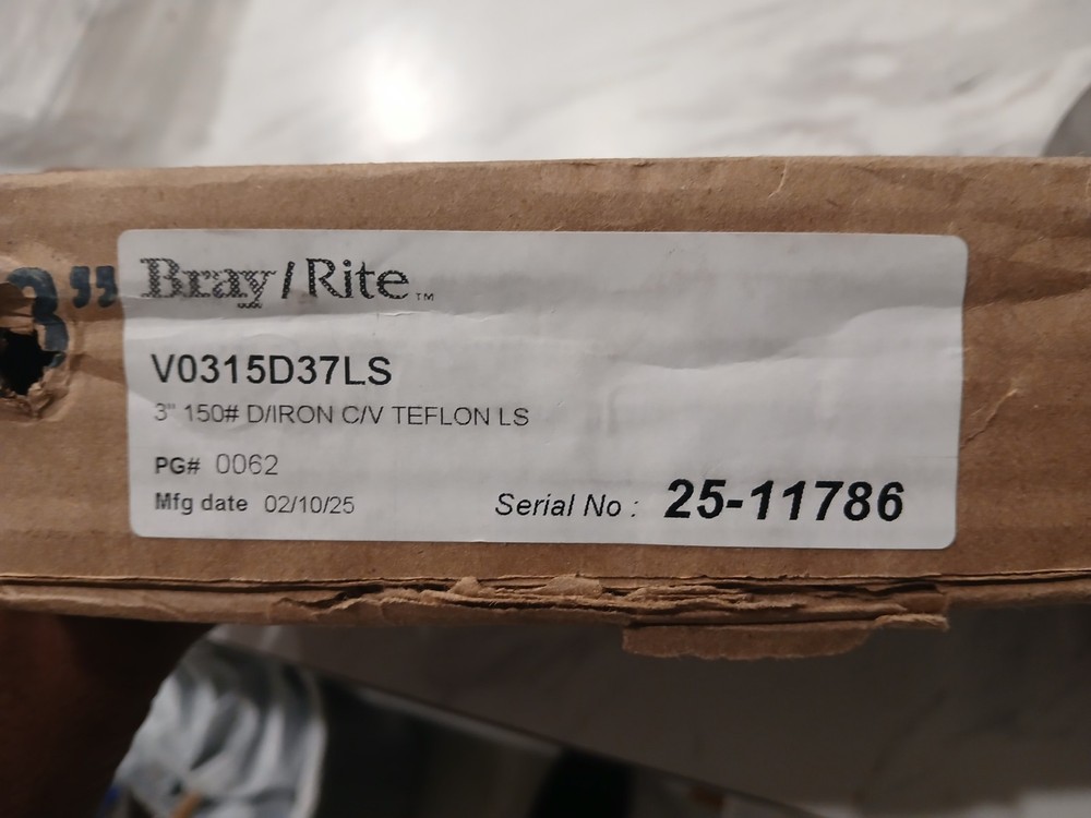 Bray/Rite V0315D37LS