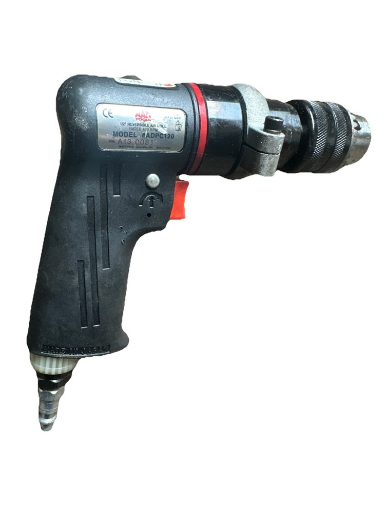 Mac Tools ADPC120  1/2” Reversible Air Drill Ships Free