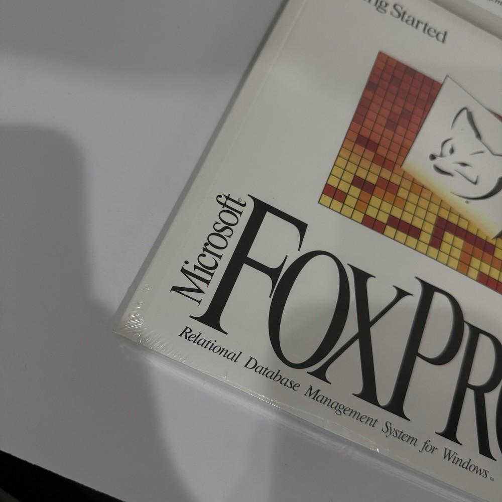 RARE Vintage Microsoft Dev Software Lot Visual Basic C++ FoxPro Promo NFR Box