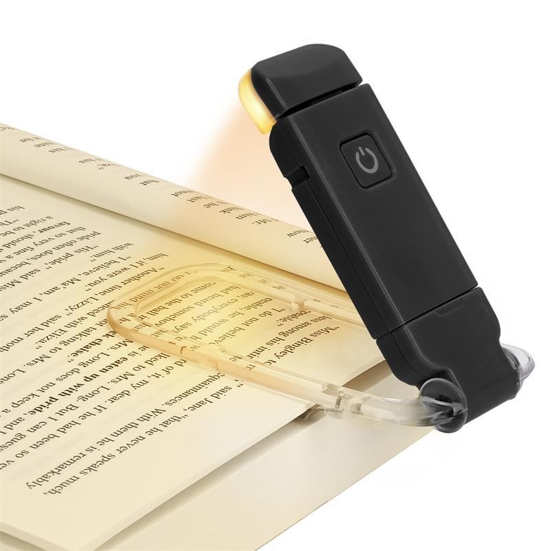 Mini Light Reading Clip Light LED Small Night Light USB Charging Adjustable Brig