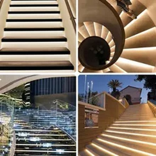 Motion Sensor Stair Light Controller Smart Led Stair Step Light Dimming System*