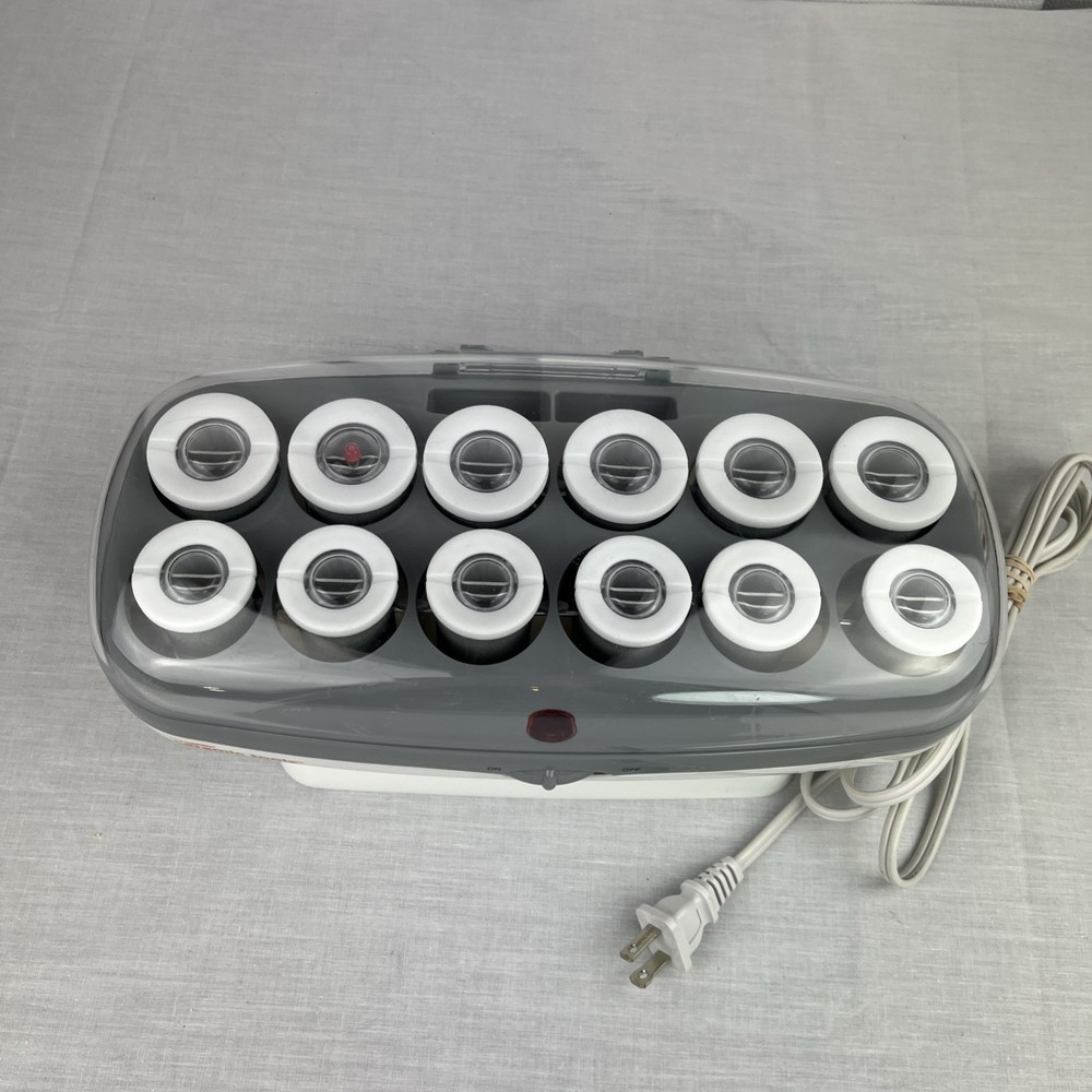 CONAIR PRO Ceramic Tools Porcelain Series Hairsetter 12 Rollers CPPCHV14
