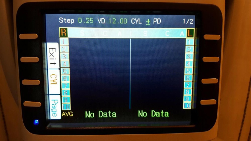OSCAR VISION AUTO REF/KERATOMETER (2014)
