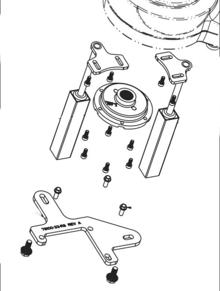 78100-33-RS Platform Kit identical EZ PILOT Trimble