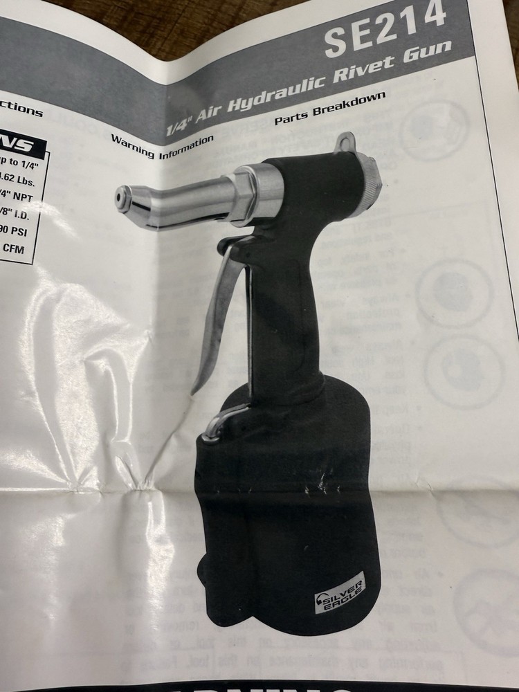 Matco Silver Eagle Air Pop Riveter # SE214