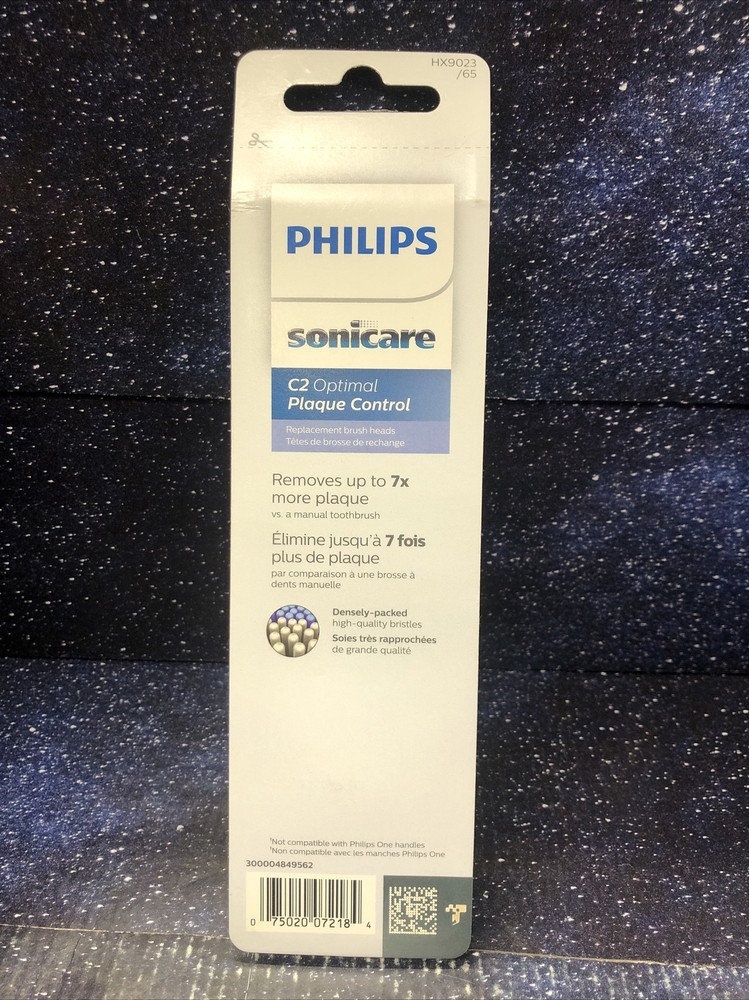 Philips Sonicare C2 Optimal Plaque Control Tooth Brush Replacement Heads 3 Pack