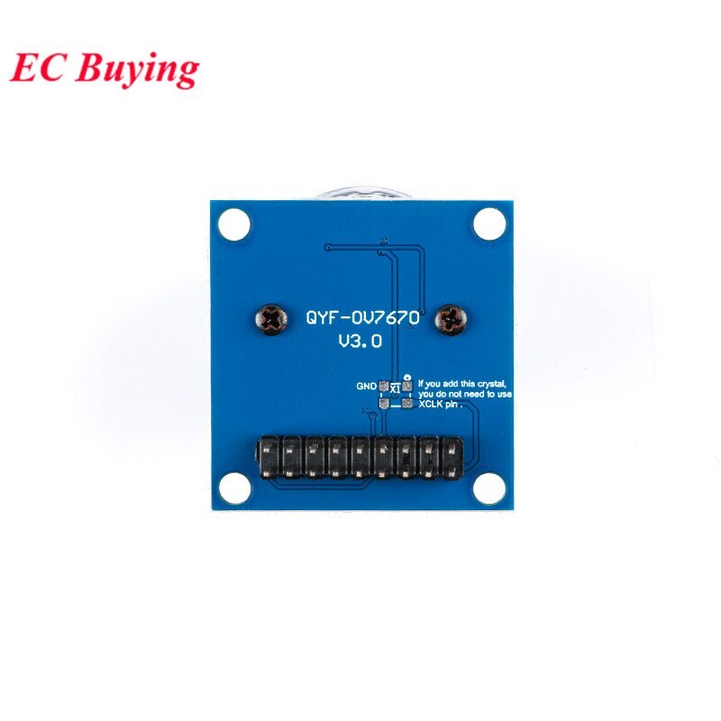 OV7670 Camera Module 3.3V Adjustable Macro CS Adapter Image Sensor I2C Interface