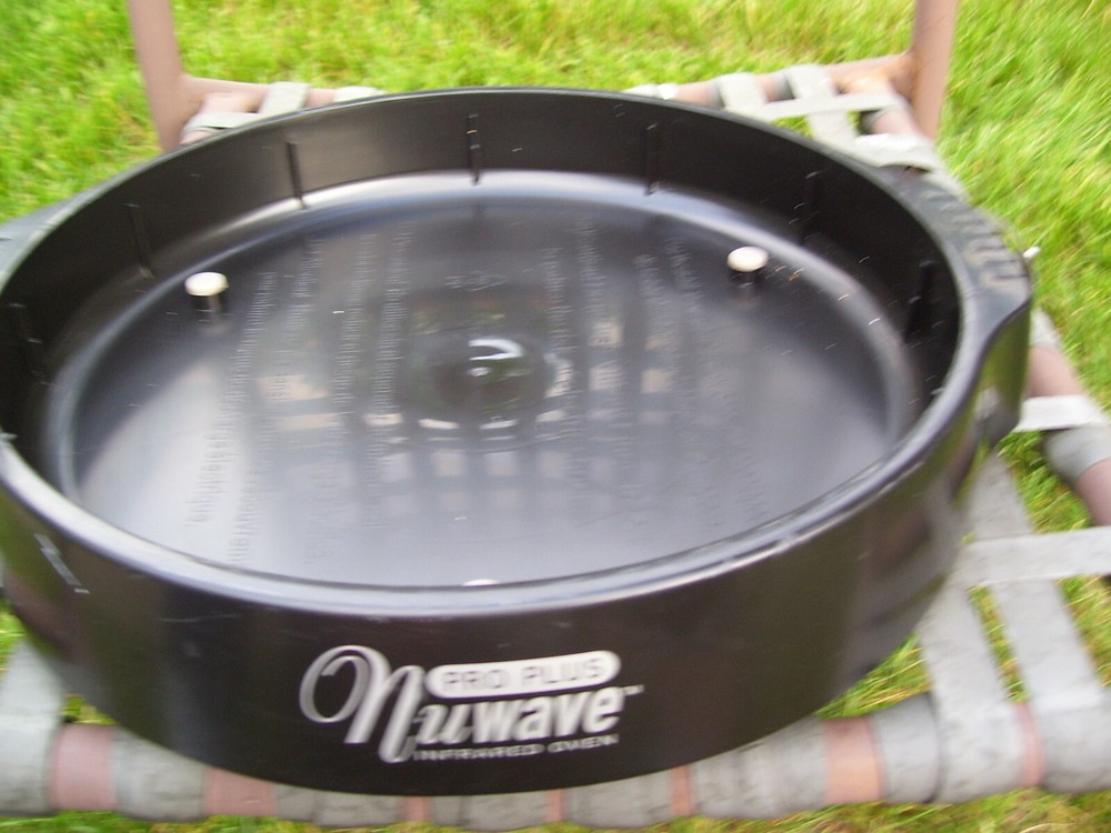NuWave Pro Plus Oven Model 20601 Replacement Base & Pan & 3" Rack VERY GOOD +