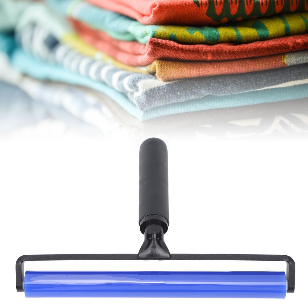 (10in)High Adhesion Blue Silicone Dust Roller Manual Dust Removal Roller US
