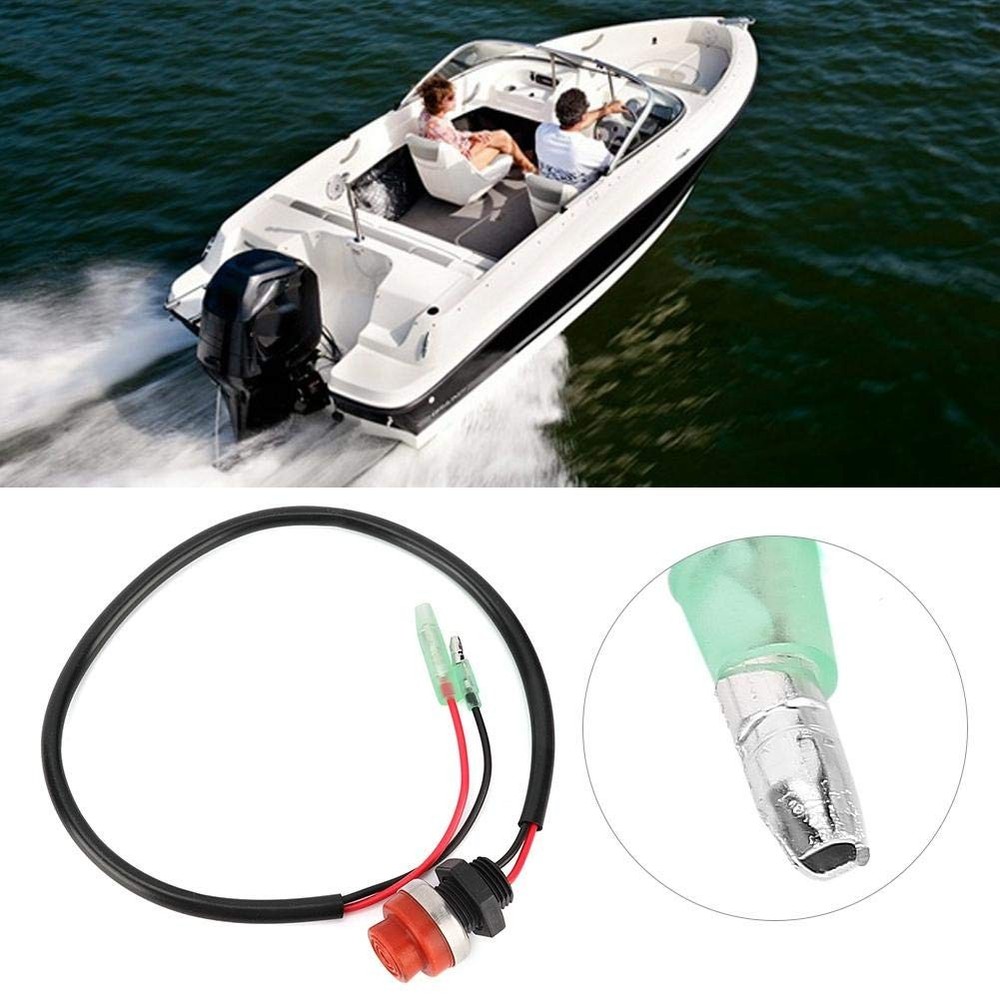 for 1989 Outboard Start Button Boat Button Switch Start Stop Switch Keyless P...
