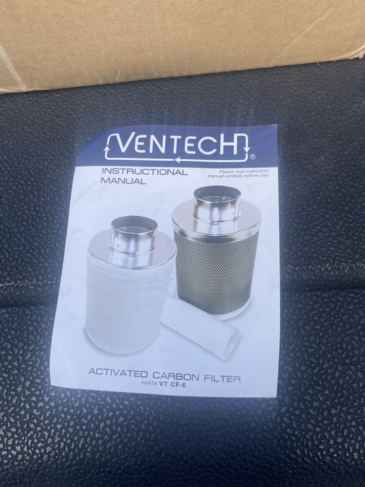 VenTech CF6 Exhaust with Carbon Filter And Pre-filter