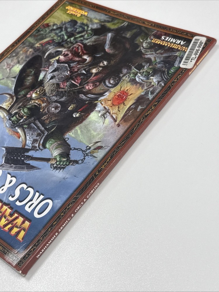 Warhammer Armies Codex Orcs & Goblins Book 2006 7th Edition Games Workshop - OOP