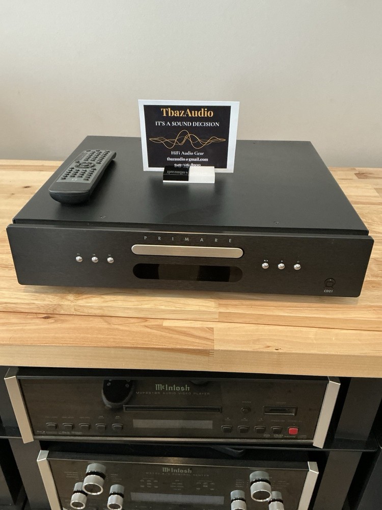 PRIMARE CD21 CD PLAYER Minty Works Perfectly Very Low Demo Hr Unit