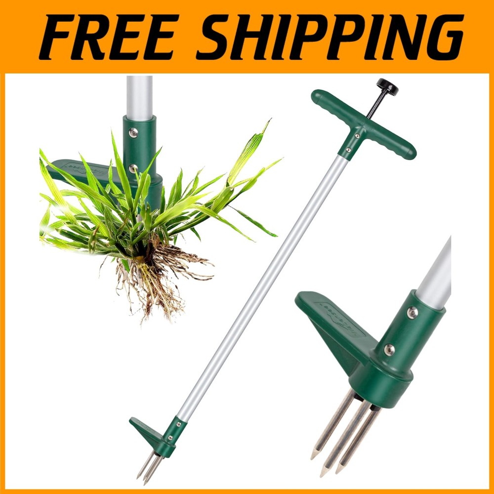 Weed Puller with 3 Claws - Dandelion Picker-