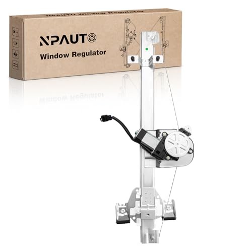 Rear Left Driver Side Power Window Regulator with Motor fit for Extended Cab