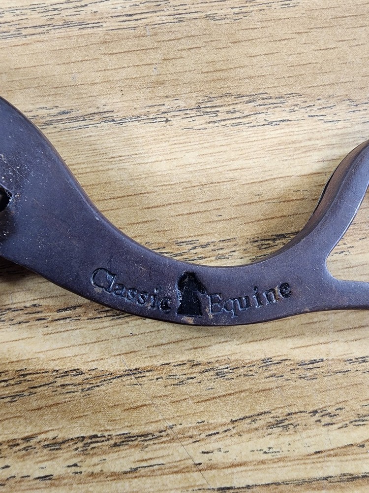 Classic Equine BitLogic 7-1/2" Rasp Design Ported Chain Bit