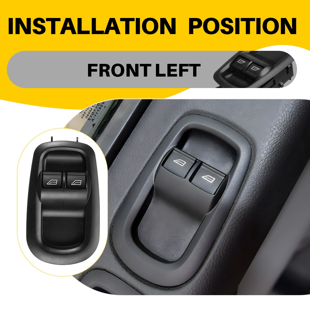 Left Hand Front Driver Power Window Control Switch For Ford Transit 2015-2023