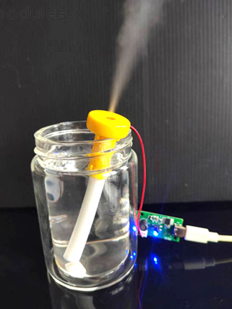 Type-C DC5V Ultrasonic Mist Maker Atomizing Module Humidifier DIY 2W No Switch