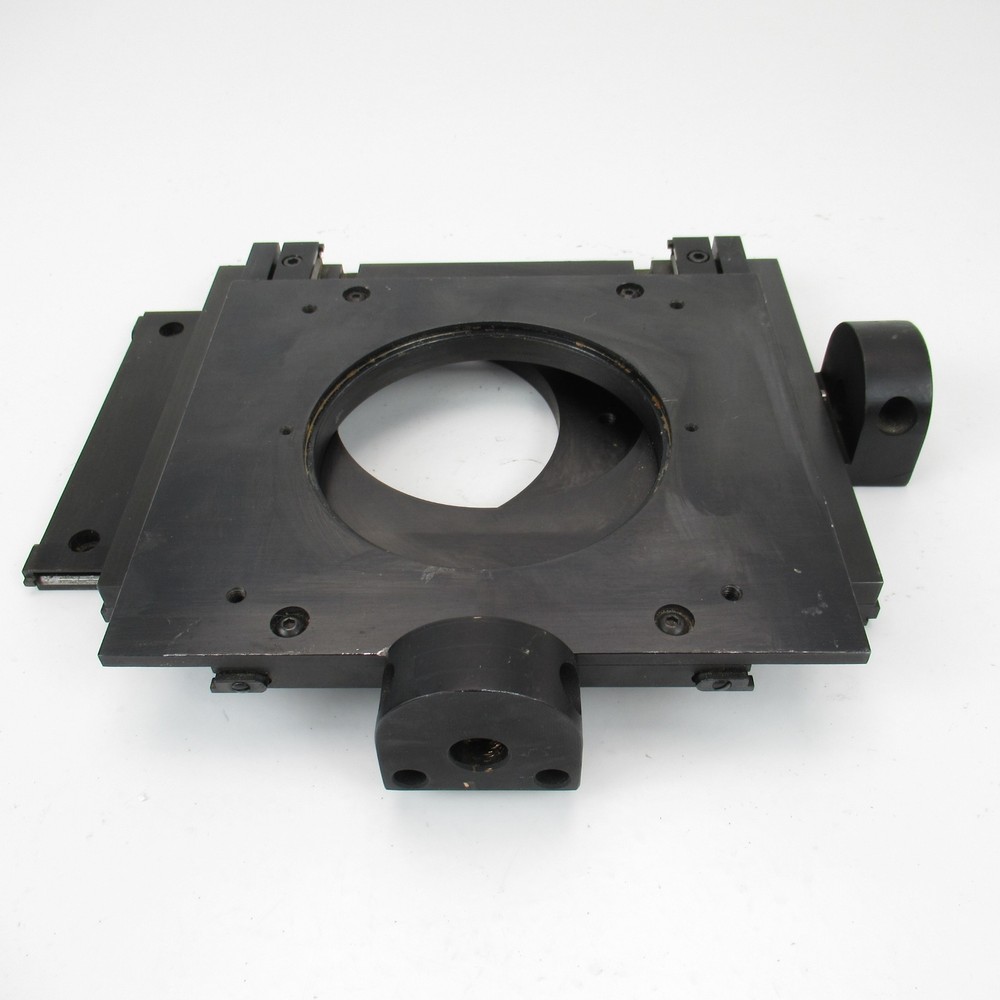 6" x 7" XY MOVEMEMNT MICROMETER STAGE (NO MICROMETERS)