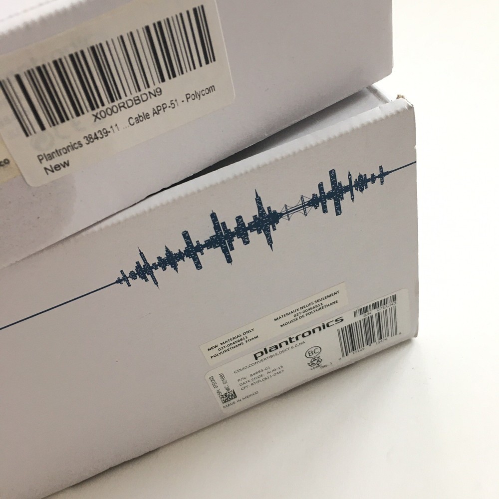 Plantronics - CS540 Wireless DECT Headset | Poly | Single Ear (Mono) Over-Ear