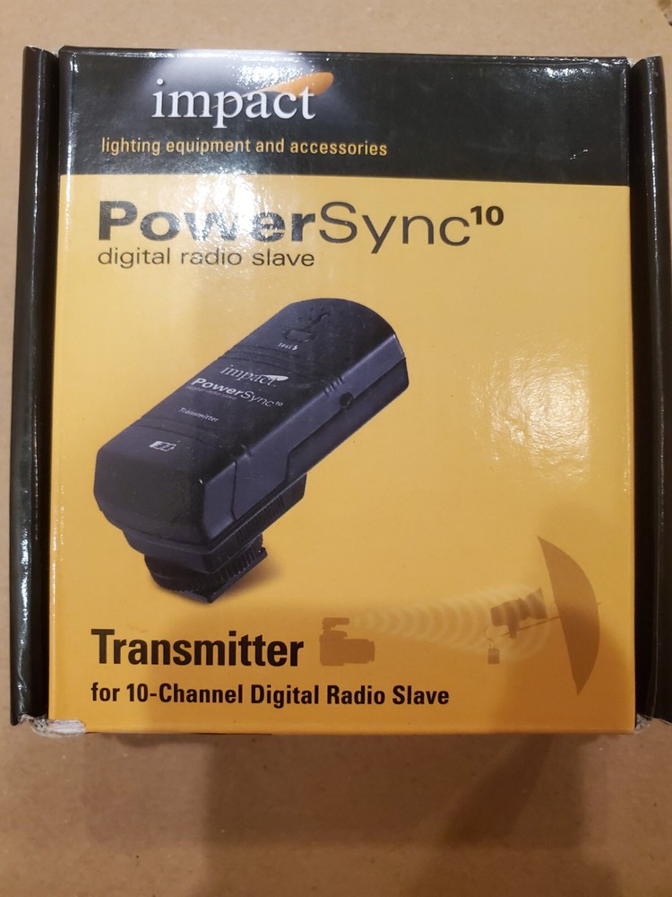 Impact PowerSync10 digital radio slave Transmitterfor 10Channel Digital Untested