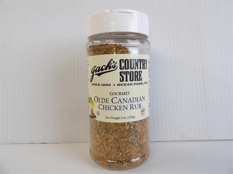 Jack's Gourmet Olde Canadian Chicken Rub, 9 oz.