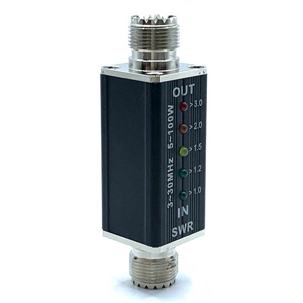 Broadcasting and TV Transmission Tool Shortwave Indicator LED SWR Meter